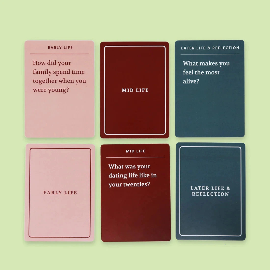 Life Story Question Cards